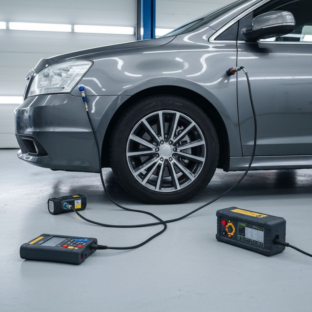 Bilgisayarla ve Makina ile Fren Havası Alma